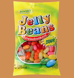 Жевательные конфеты "Jelly Beans SOUR" 250г